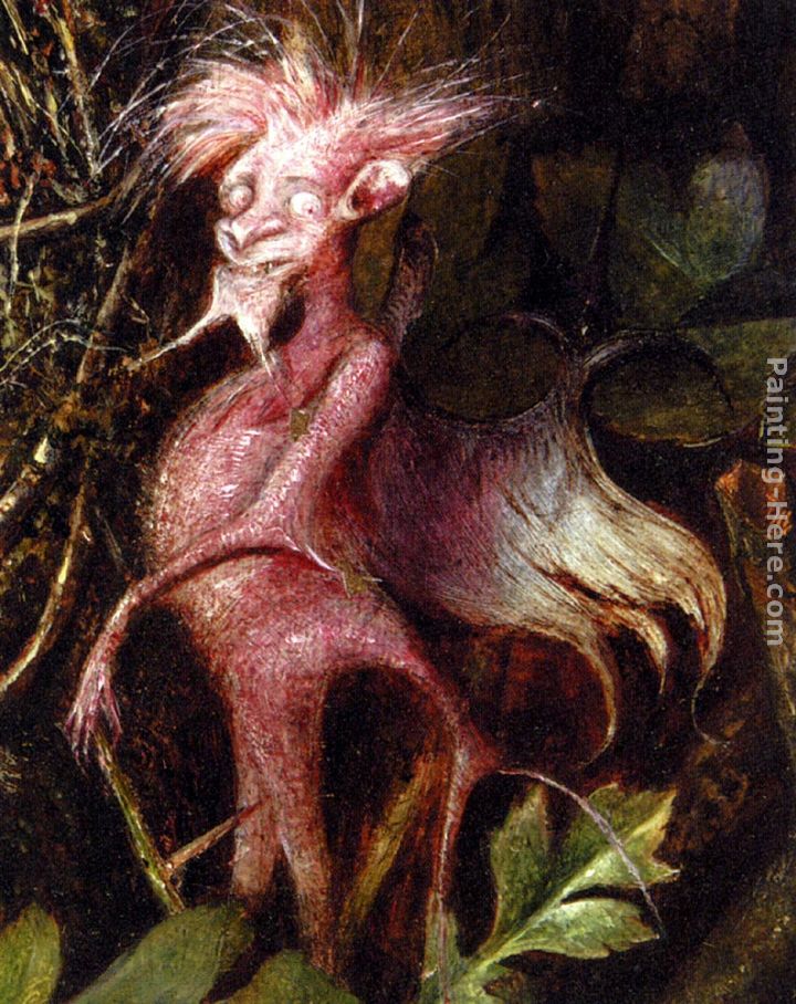 Fairies In A Bird's Nest (detail 4) painting - John Anster Fitzgerald Fairies In A Bird's Nest (detail 4) art painting